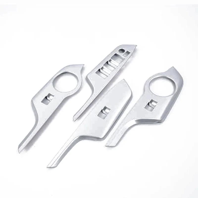 For Toyota Chr C-hr 2016-  Abs Black Front Door Armrest Window Lift Button Switch Cover Glass Control Panle Trim