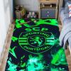 Green Lion Pride: CP Spirit carpet printing floor mats Doormat Christmas gifts Dormitory decoration
