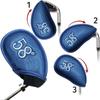 With Number Design Golf Headcovers Golf Club Cover Spider Head Cover Golf Iron Headcover