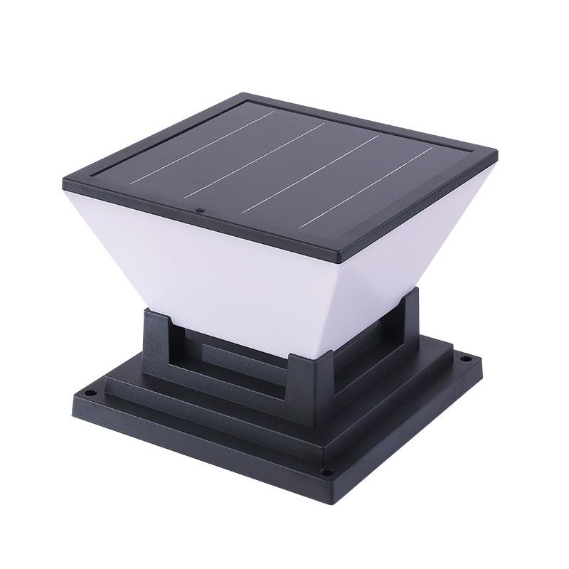 Solar Outdoor Garden Pillar Light - Perfect for Courtyard, Villa, Family Gatherings, and Camping