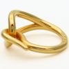 Used HERMES Scarf Ring Jumbo Metal 8.0g Gold Plating