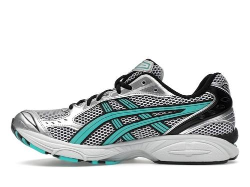 Asics Gel Kayano 14 Tiffany Серебристо-зеленый 1203A740-100 Унисекс EU 37 серебряный