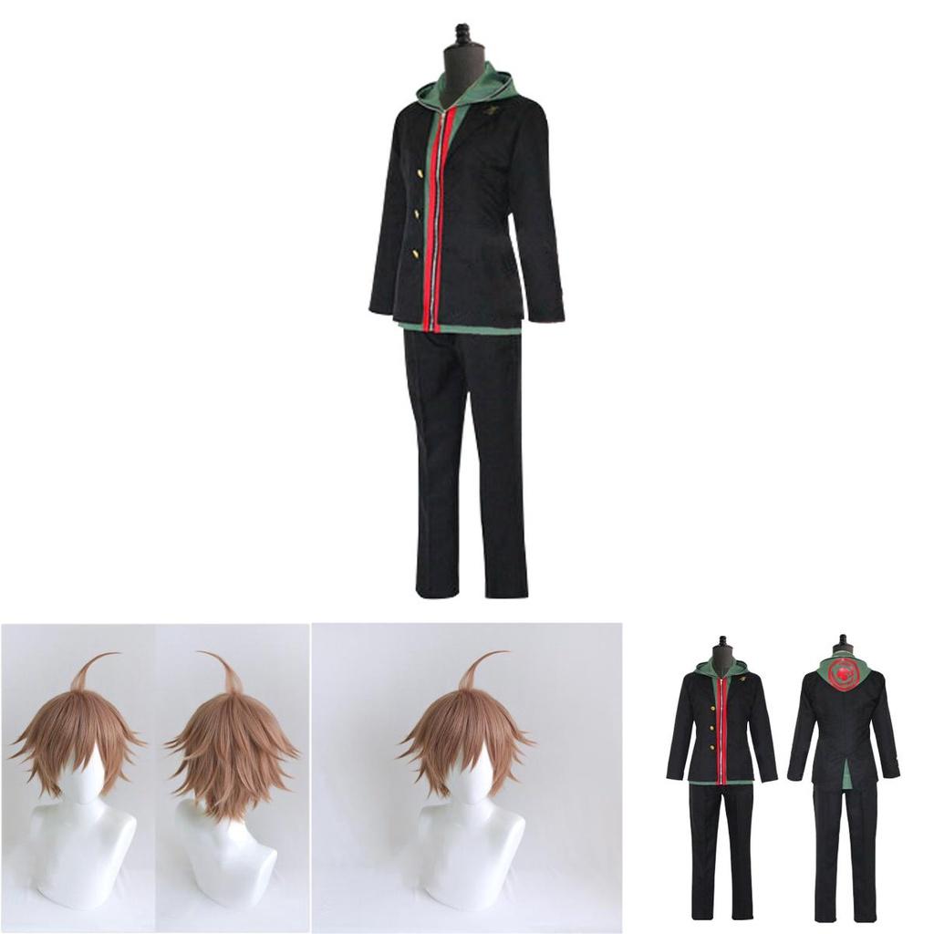Authentic Danganronpa Trigger Happy Havoc Makoto Naegi Jacket Cosplay Hoodie