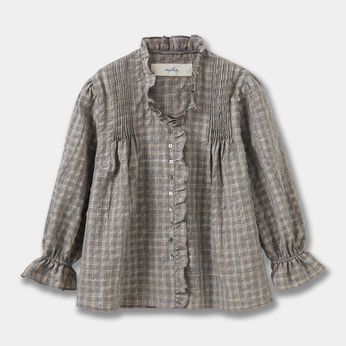 In Stock: Women s Retro Corduroy Wide-Leg High-Waist Pants - Slimming and Versatile for Autumn/Winter One Size