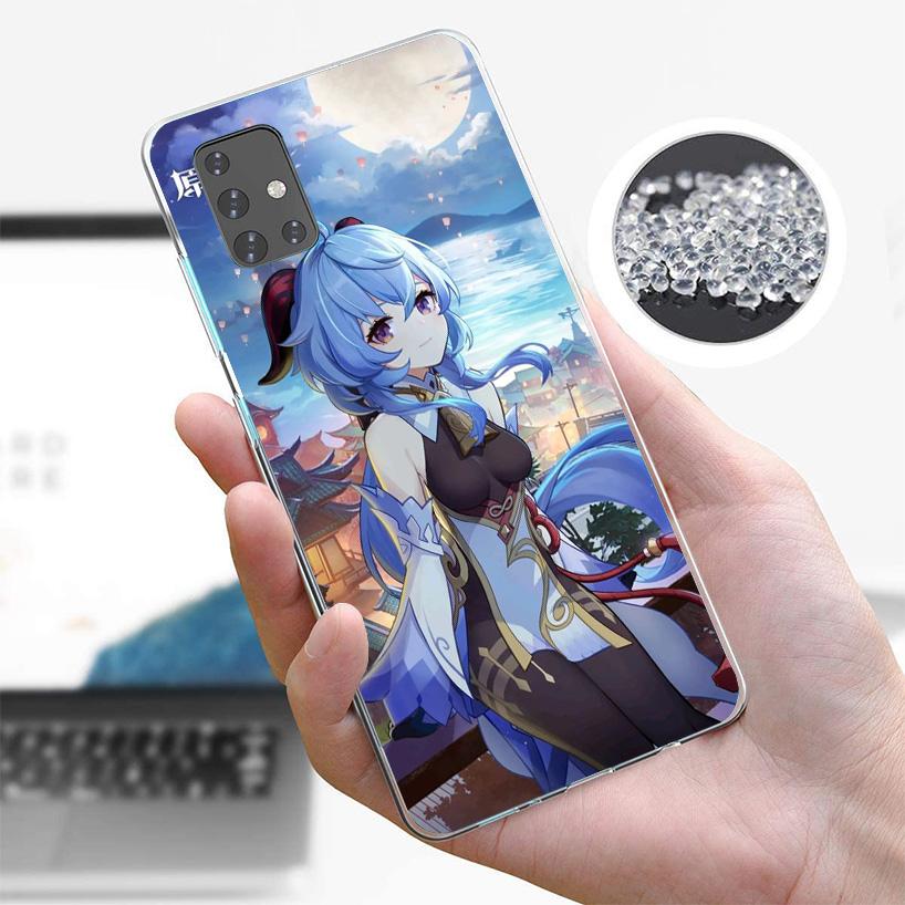 Genshin Impact Ganyu Phone Case for Samsung Galaxy A52 A51 A50S A12 A22 A32 A72 A10S A30S A31 A71 Note 20 Ultra 10 Plus S10 Gala