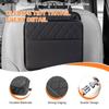 Car Seat Back Organizer, Large Capacity Foldable Car Seat Back Hanging Bag with 1 Extra Pockets, Waterproof Leather Auto Seats