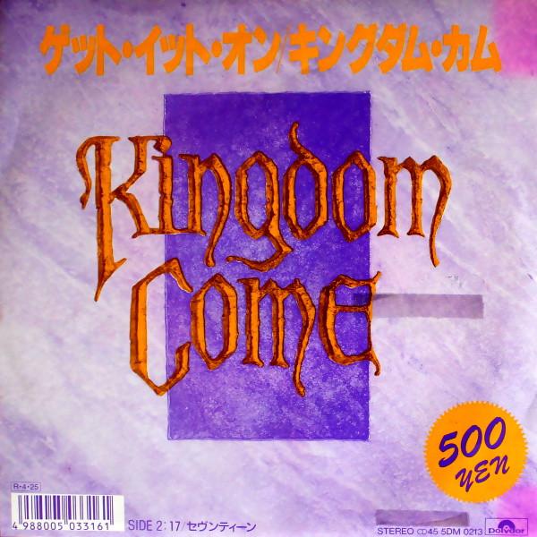 

7inch Record KINGDOM COME Get It On 5DM0213PROMO POLYDOR 1988 Japan Rock Used