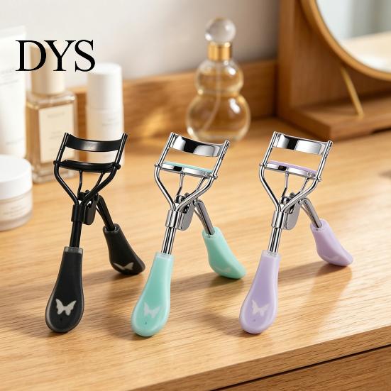 Eyelash Curling Tool Women Curler with Rubber Handle Natural Long Lasting Professional Device Lashes Tools Volumizing Precise Control Eye Lash Clamp