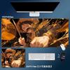 Cartoon ONE PIECE Leather Mouse Pad Large Monkey D. Luffy Roronoa Zoro Keyboard Pad Anime Peripheral Table Pad Non-slip Mouse Pad for Boys and Girls