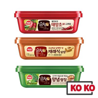 [Haepyo] Autentici prodotti essenziali coreani / Gochujang Doenjang Ssamjang 170 g X 2 / salsa