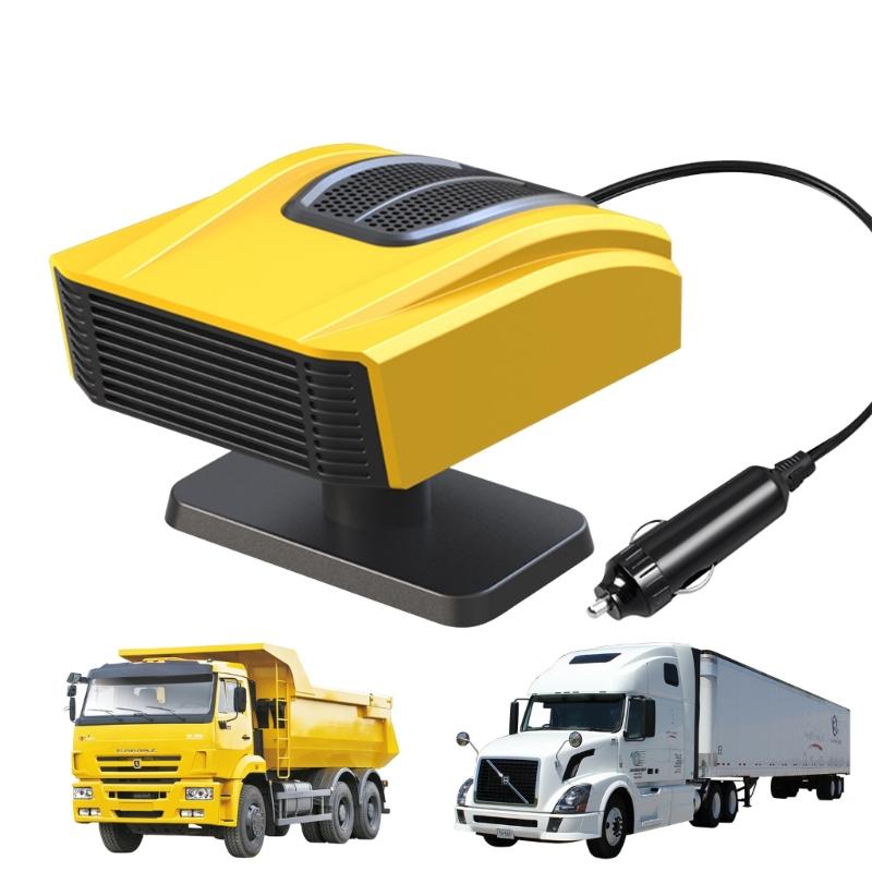 Încălzitor auto universal 24V Încălzire rapidă Ventilator dezaburire Dezghețare Dezaburitor Încălzitor cu carcasă ABS