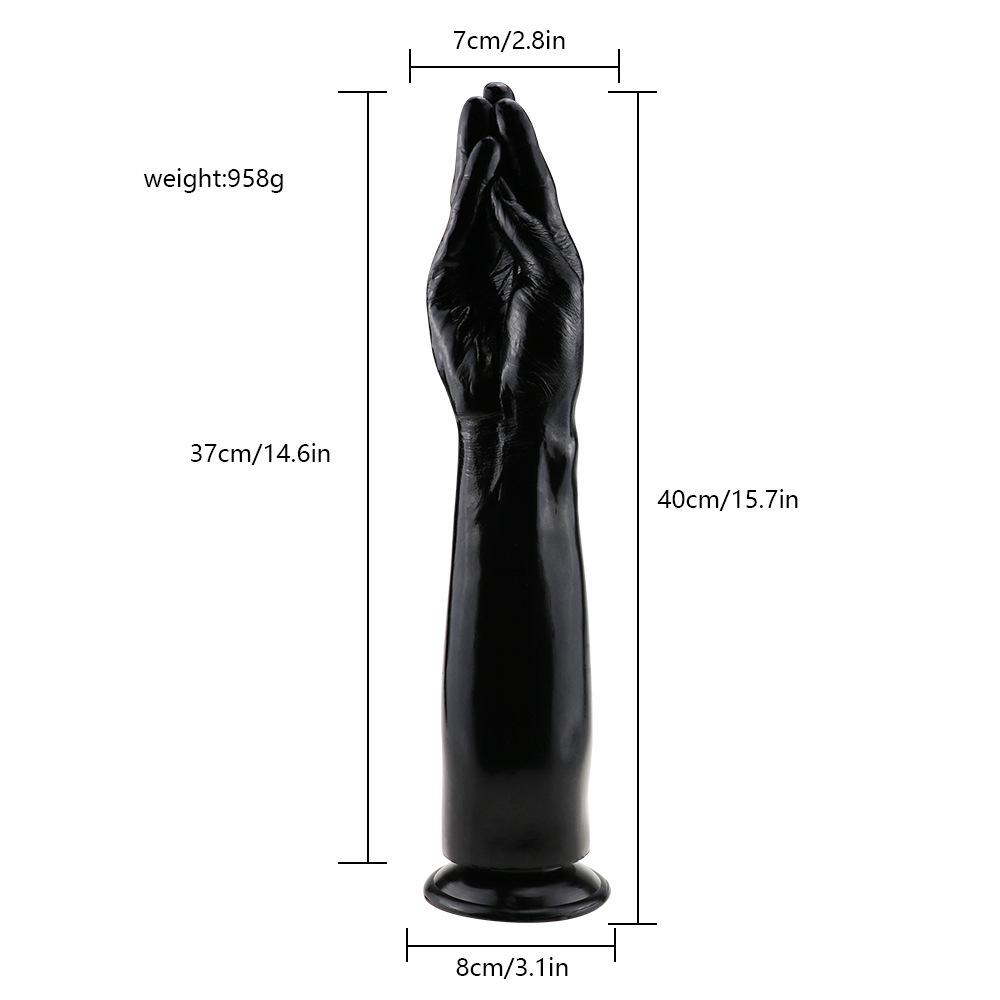 Finger Fist PVC Anal Plug: Large-Scale Simulation Arm Dilator for Adults