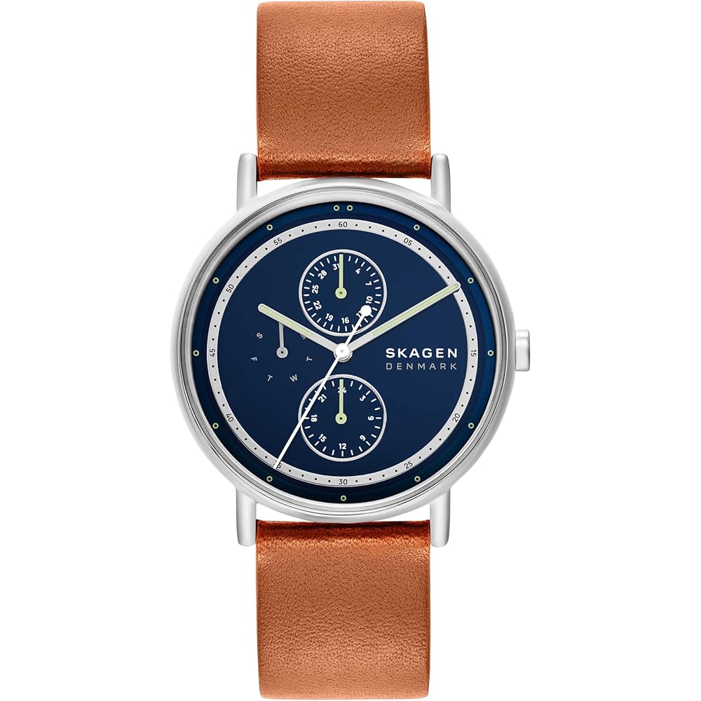 Мужские коричневые часы Skagen Signatur SKW6943