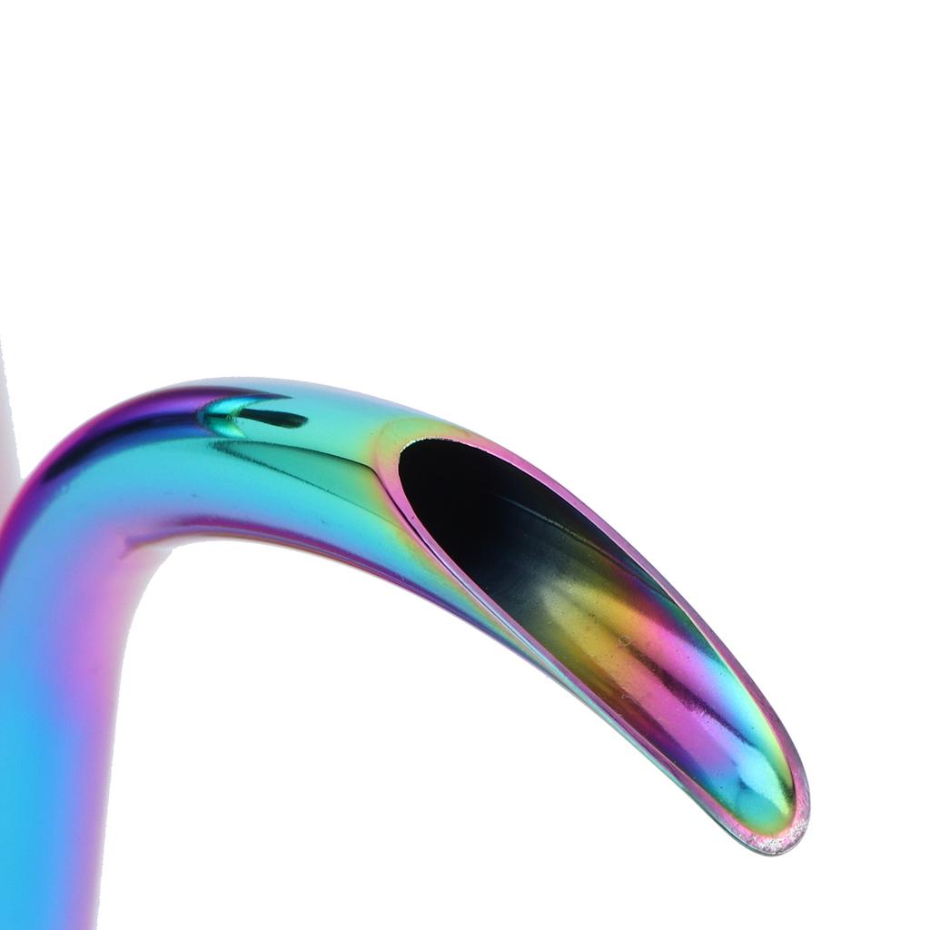 700ml Coffee Kettle 304 Stainless Steel Gooseneck Spout Coffee Drip Pot with Wooden Handle(  SpoutRose Gold )