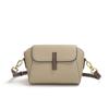 Leather Single-shoulder Small Square Bag, Spring and Summer Bag Feel, Crossbody Bag, Fashionable and Versatile, Small Bag for Women