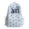 Star Letter Printed Backpack Student Campus Class Schoolbag