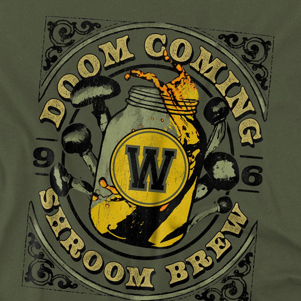 Yellowjackets Unisex Adult Doom Coming Shroom Brew T-Shirt