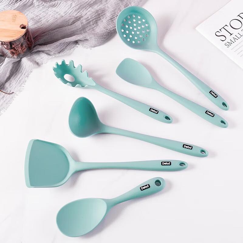 Debo Rebecca 7-Piece Silicone Kitchen Utensil Set