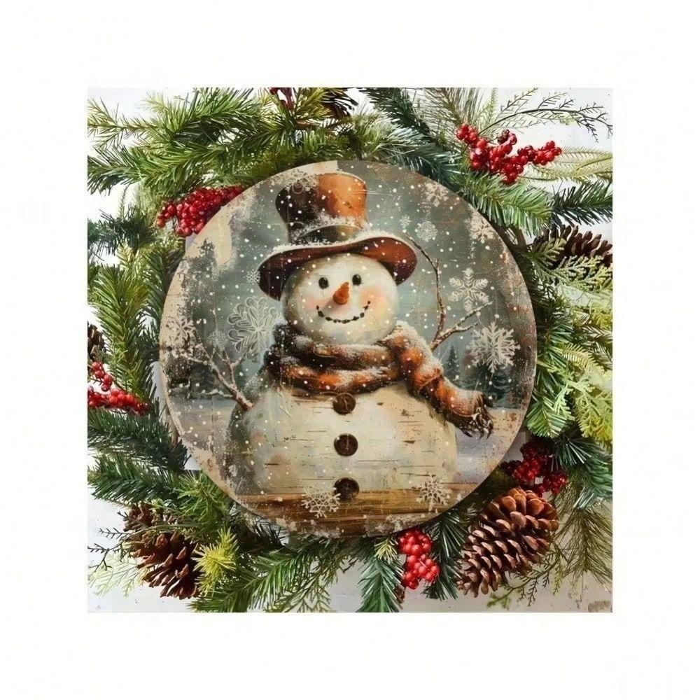 20x20cm Metal Tin Sign Wall Art Decorative Vintage Painting