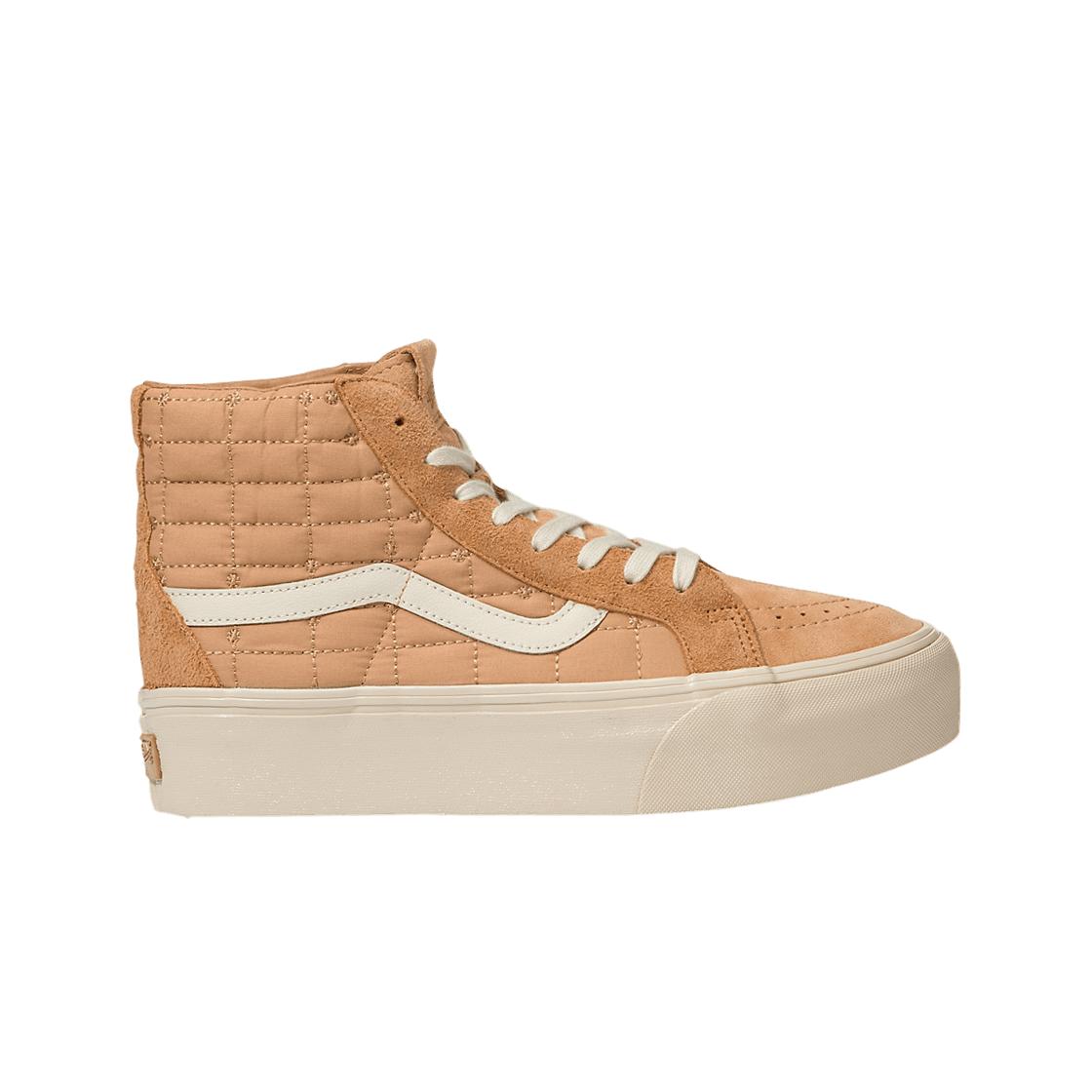 Vans Vault Sk8-Hi Reissue Platform LX Joe Freshgoods Chocolate Valley Resort Camel Men Sneakers VN0007PWCAM1 38.5