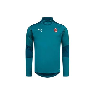 X AC Milan İşbirliği Oyuncu Versiyonu Warmcell Polar Uzun Kollu Futbol Forması Erkek üst Mavi 758205-03