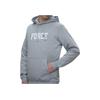 Nike Letter Print Hooded Long Sleeve Sweatshirt Men Tops Grey BQ6357-063