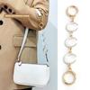 Extension Chain DIY Shoulder Bag Strap Replacement Extended Shape Chain Hollow Moon Purse Polished Lightweight Wallet Strap
