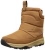 Nuptse Bootie WP Knit a Waterproof Knit Bootie for Utility Size Cm Short, (NF52274) Winter, Unisex, Brown/TNF Black, 26.0