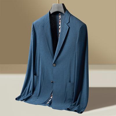 Spring and Summer New Suit Men's Light and Thin Casual Suit Jacket High-end Business Men's Top