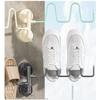 Rotatable Hanging Shoes Hook Double-layer Wall Mounted Shoe Holder  Slippers
