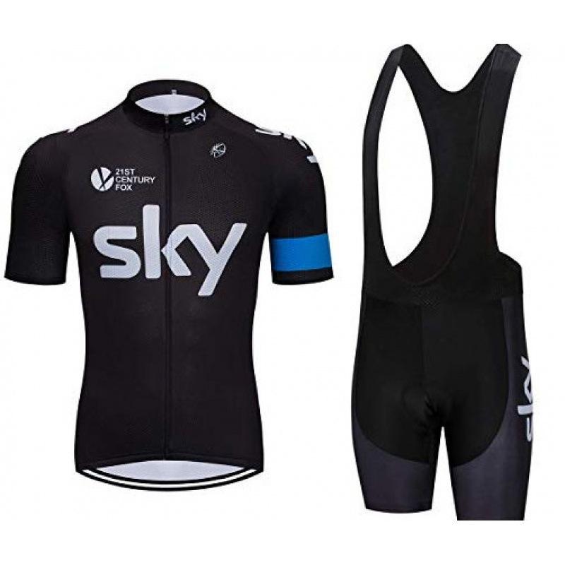 Outdoor cycling suit Tour de France cycling suit short-sleeved summer suit men's road bike mountain bike cycling shirt breathable
