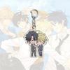 Art Cartoon Hitorijime My Hero Acrylic Keychain Yaoi Anime Masahiro Setagawa Kousuke Ooshiba Cute Figures Key Chain Otaku Gift