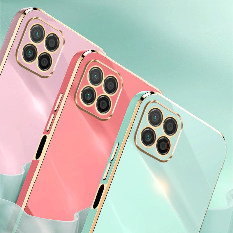 Honorx8 Luksusowy uchwyt pierścienia platerowanego etui do Huawei Honor X8 4g X7 X6 X9 5g X6s 50 Se 60 70 Pro Silikonowa podstawka tylna obudowa Funda