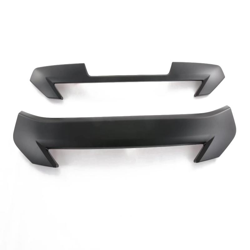 For Isuzu D-MAX DMAX    ABS BLACK Front Grille Grill Hood Decoration Cover front mesh Trim Exterior Accessories