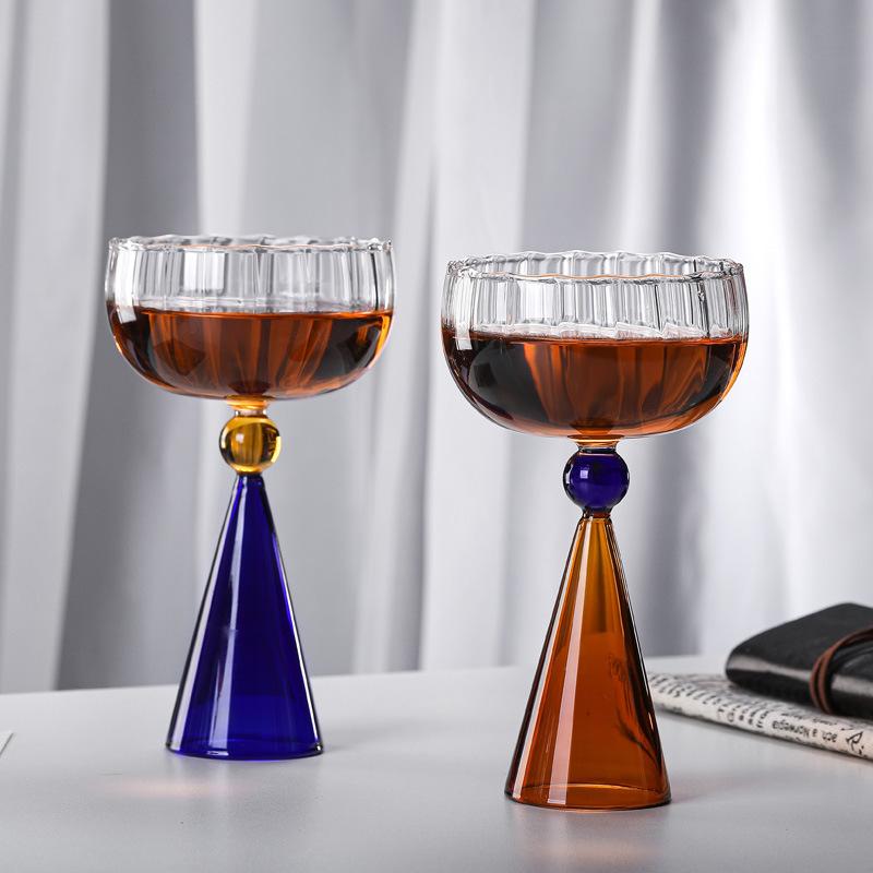 High Borosilicate Glass Red Wine Glass Goblet Cup Household Coffee Glass, Champagne Glass Wine