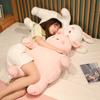 Long Ear Rabbit Peluche Toys Lovely Appease Rabbit Bunny Plushie Pillow Sleeping Cushion Kawaii Gift For Girls