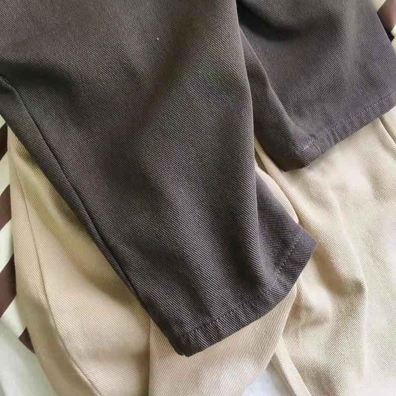 Spring Kids Harem Pants Solid Color Girls Loose Casual Pants Korean Version Thin Children Boys Trousers
