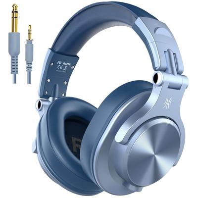 OneOdio A70 Kabelloses 72-Stunden-Bluetooth-Bassmikrofon mit Kabel und Dual-Monitor-Geschlossen für Übungskopfhörer, Wiedergabe, Over-Ear-Kopfhörer, 5.2,