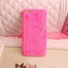 Luxury Warm Rabbit Fur Plush  Phone Case For Phone 6 6s Plus 7 7Plus Hard Back Cover Case