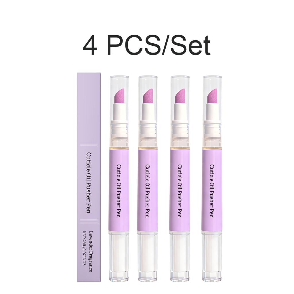 1/2/3/4 PCS x Nail Cuticle Oil Pen Lavender Fragrance Cuticle Pusher Nourishing Nail Oil Cuticle Remover Nail Nutrition Oil Pen