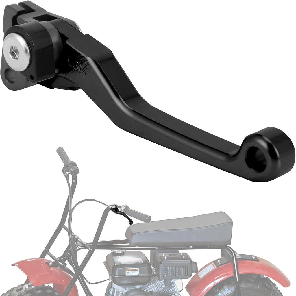 Mini Bike Brake Lever Dirt Bike Left Perch Handle Adjustable CNC for CT200U CT200U-EX BT200X CC100X CT100U CRF 50 XR 70 80 XR200 SSR125 Trail 200