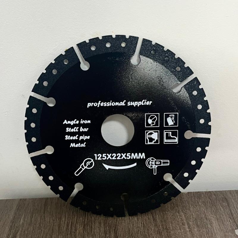 125mm Metal Cutting Diamond Blades - Sharp Discs for Steel, Aluminum, Concrete, Stone, Marble, Iron Cutting Disc