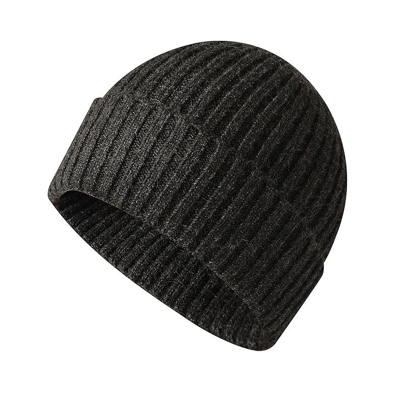 Thickened Thermal Knit Hat for Men and Women Winter Wool Beanie for Couples Outdoor Windproof Ski Beanie Cold-Weather Beanie
