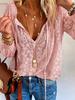 Women's Knit Top, Solid Color, Loose Fit