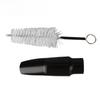 Saxophone Mouthpiece Plastic Soprano Treble Saxophone Whistle Brush Musical Instrument Accessory Cleaning Tool