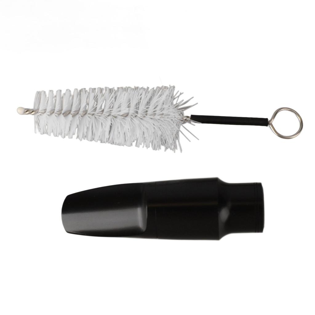 Saxophone Mouthpiece Plastic Soprano Treble Saxophone Whistle Brush Musical Instrument Accessory Cleaning Tool