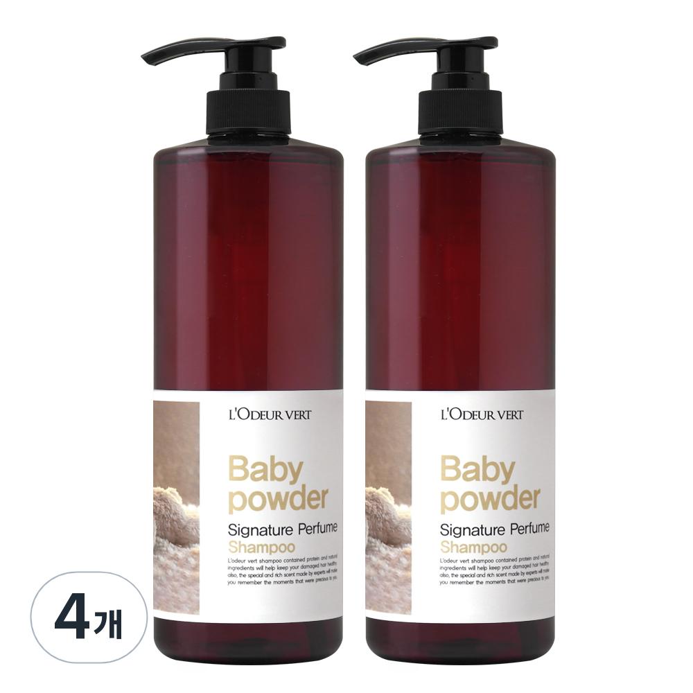 

Roderbert Signature Perfume Shampoo Baby Powder, 1000ml, 4 pieces