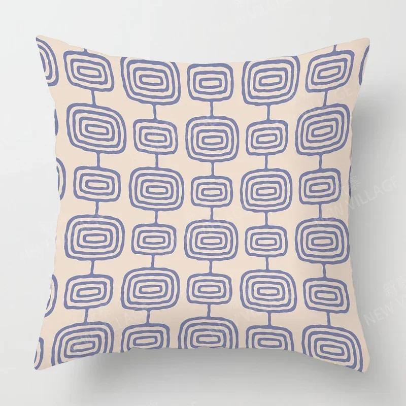 Nordic Fall Home Decor Autumn Throw Pillow Case Sofa Cushion Cover Modern