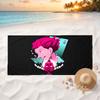 Hisoka Soft and Comfortable Beach Towel Perfect for Vacations and Poolside Use an Ideal Gift for Summer Holidays