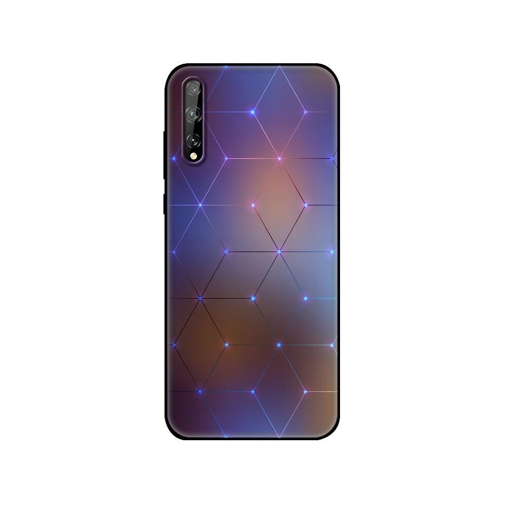 Für Huawei Y8P Hülle 6.3" Weiches Silikon Tpu Handyhülle Auf Huawei y8p 2020 Y 8P AQM-LX1 Rückseite huaweiy8p Bumper Funda schwarze tpu Hülle